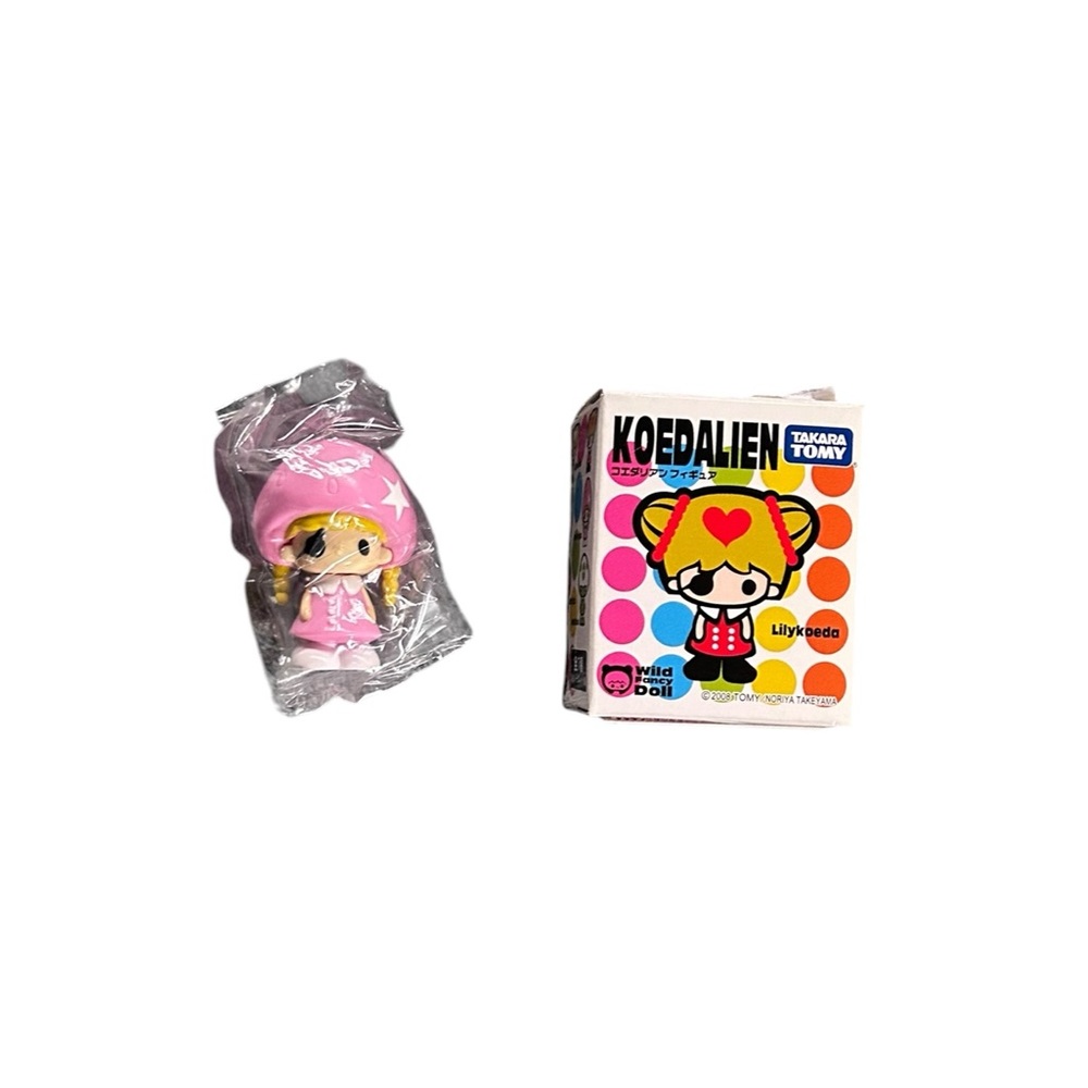 Takara Tomy KOEDALIEN Hebitchigo Milky Strawberry Koeda-chan Mini Figure Kawaii